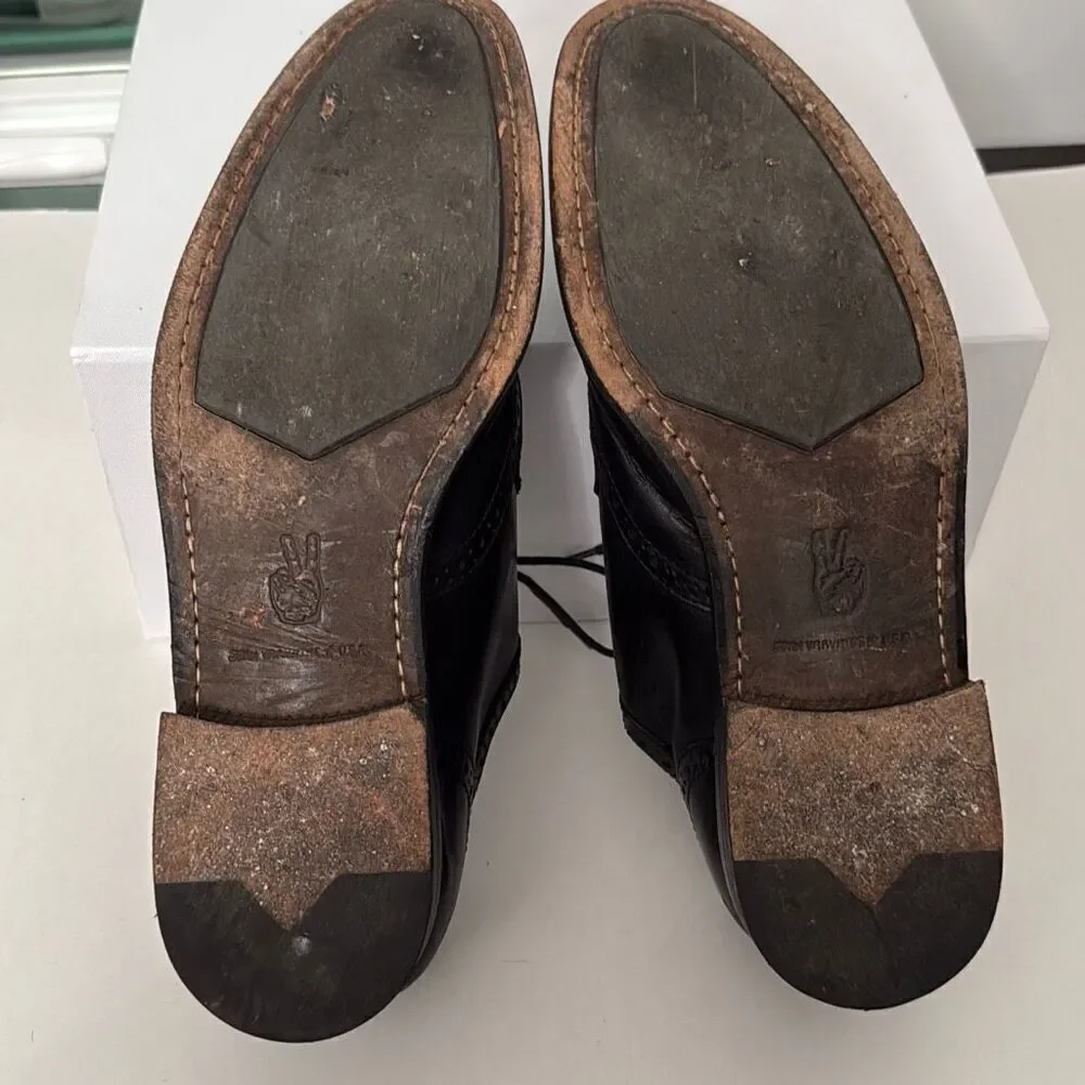John Varvatos Luxe Wingtip Oxford Men's Size 11.5